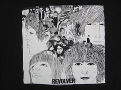 The Beatles Shirt Mens Extra Large XL Black Revolver Album Art 2002 Y2K