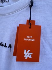 YoungLA #4018 Sample PC Foundation Oversized Tee Shirt White Logo NWT LARGE