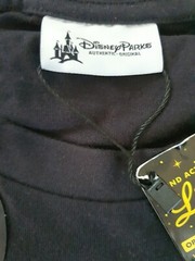 Walt Disney World (WDW) Sound Activated Light Up T-Shirt, Size M, Black, BNWT
