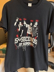 5 Seconds Of Summer 5SOS Sounds Like Bill’s Life 2016 Tour Small Black