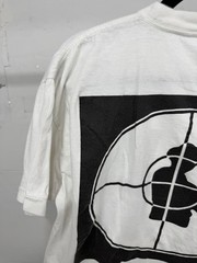 Vintage Public Enemy Shirt Large 1980s White