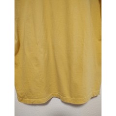 Levi’s Men’s Golden Yellow Short Sleeve Cotton T-Shirt Size Large Irregular