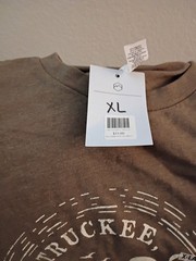 Men’s Tshirt With Donner, Green Color Memorial Emblem. Size XL