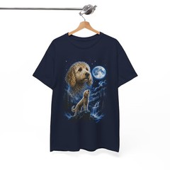 Maltipoo Howling To The Moon Funny Dog Lover Comfort Tee