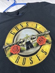 Guns N Roses Shirt Mens Medium Band Rock Music Tee Bay Island Sportswear Graphic