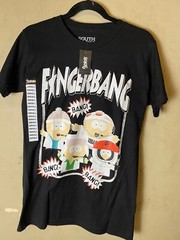 SOUTH PARK “F*ngerBang” Bang Bang Group Finger Shooting T Shirt-NWT
