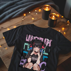 Cute Pastel Goth Anime Girl T-Shirt | Japanese Streetwear