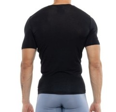 3 PACK TOMMY JOHN WHITE BLACK SECOND SKIN MODAL CREW NECK STAY TUCKED UNDERSHIRT