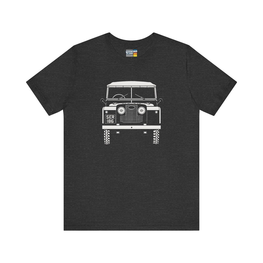 Vintage Land Rover Series I Front Silhouette Shirt : 1948 – 1958 Retro Adventure