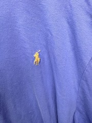 Polo Ralph Lauren Men’s Light Purple Long Sleeve Jersey Hooded T-Shirt