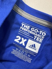 Adidas The Go-To Performance Tee Men’s Short Sleeve T-Shirt Size 2XL Blue NWT