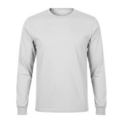Gildan Men’s NEW Heavy Cotton Plain Crew Neck Long Sleeves T-Shirt 5400