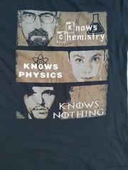 Walter White Sheldon Cooper Jon Snow Breaking Bad Big Bang Theory T-Shirt size S