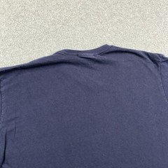 Polo Sport Ralph Lauren Shirt Mens Large V-Neck Cotton Navy Blue Preppy Casual