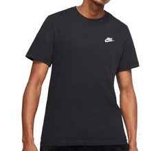 Nike Men’s Sportswear Club T-Shirt Black/White AR4997-013 k