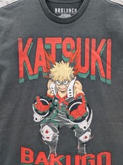 My Hero Academia Katsuki Bakugo Graphic T Shirt Anime Streetwear Cosplay Medium