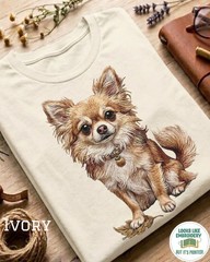 Chihuahua Printed Design Comfort Tee