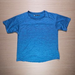 REI Co-op T-Shirt Mens L Blue Short Sleeve Activewear Hiking Performance