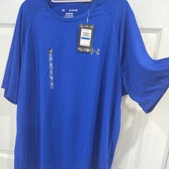 New With Tags Under Armour Men’s Shirt Blue XL Short Sleeve UA Tech 2.0