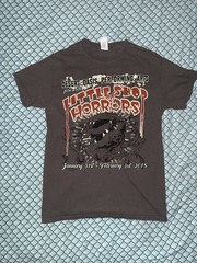 Gildan Ultra Cotton Men’s Gray Little Shop of Horrors Audrey II Graphic Tee S