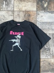 fuct gamorra y2k black promo graphic shirt mens size xl