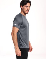 NELEUS Men’s 3 Pack Athletic Shirt Dry Fit Gym Workout Running Shirts Moistur…