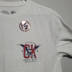 Affliction Shirt Mens Large Chris Kyle Tee Biker American Sniper Frog USA Dad
