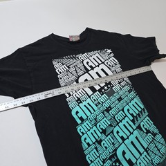 Aggressive Mall T-Shirt Mens 2XL Black Cotton Graphic Print Streetwear Skater