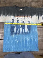 Vintage The Doors Shirt Medium Waiting for the Sun Liquid Blue Tour Concert Y2K