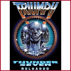 Triumph Band T Shirt Rock Roll Machine Thunder Seven 2026 Tour Reprint Gildan