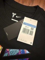 Nike Kobe Bryant What The Kobe 8 Black T-Shirt Men’s Medium M HJ3422-010