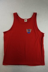 Vintage Body Glove Tank Top Size XL Red Extra Large Beach Sportswear Shirt