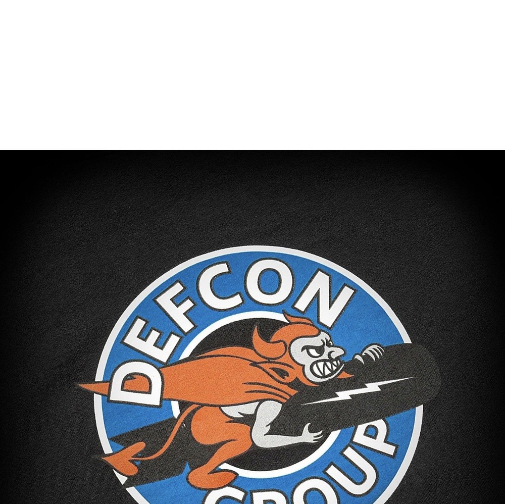 XXL- DEFCON GROUP BOMBER HEAVYWEIGHT T-SHIRT NEW SEALED