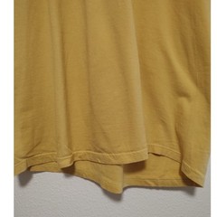 Levi’s Men’s Golden Yellow Short Sleeve Cotton T-Shirt Size Large Irregular