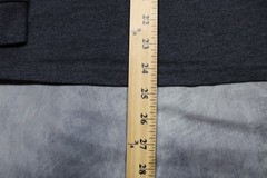 Ash & Erie Henley Shirt Mens Medium Gray Long Sleeve Jersey Cotton Blend