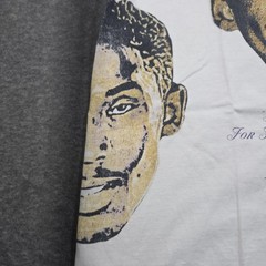 TAPPEDIN Kobe Bryant Shirt Mens Large White Quote Graphic Basketball Tee