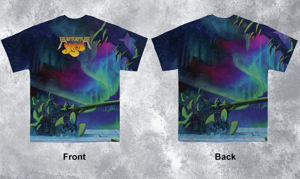 New Yes progressive rock music Aurora 2026 S-6XL 3D T-shirt MO970