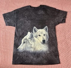 The Mountain Wolf Sibling T Shirt XL Tie-Dye