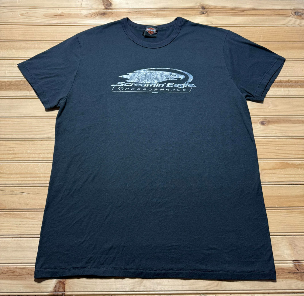 Harley Davidson Screamin’ Eagle Performance Fairbanks Alaska Biker Shirt Size XL