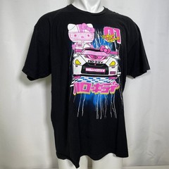 Hello Kitty Tokyo Speed Racing Girls Nissan GTR Black T-Shirt Men’s 2XL