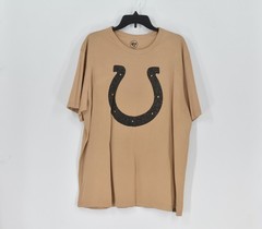 Men’s ’47 Indianapolis Colts T-Shirt in Dusted Khaki Size XXL