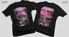 New Dtg-Dtf printed T-shirt – ANTHRAX – Sound of White Noise- size- S,M,L,-5XL