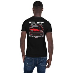 Foxbody 5.0 Ford Mustang 4 Eye Red T-Shirt