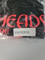 Gildan 2XL T-shirt “Red Heads Are Hot” /Black w/ Red Lettering/NEW/ SEALED