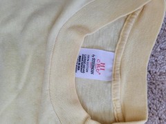 Vintage Brass Balls Saloon Shirt Men’s Large Yellow Royal Ocean Ci