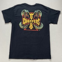 West Coast Choppers Cobra Graphic Logo Men’s Crew Neck Black T-Shirt Sizes Vary