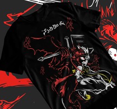Anime Asta & Liebe Demon Black Clover Black T-Shirt