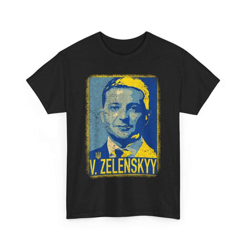 Support Ukraine I Stand With Ukraine Volodymyr Zelenskyy T-Shirt