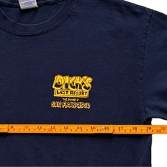 Dick’s Last Resort Short Sleeve Humorous Funny Graphic Tee T-shirt. Medium.