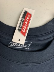 New Dickies Cool and Dry Pocket Work Shirt Navy Blue GS407DN Mens Large Tall NWT